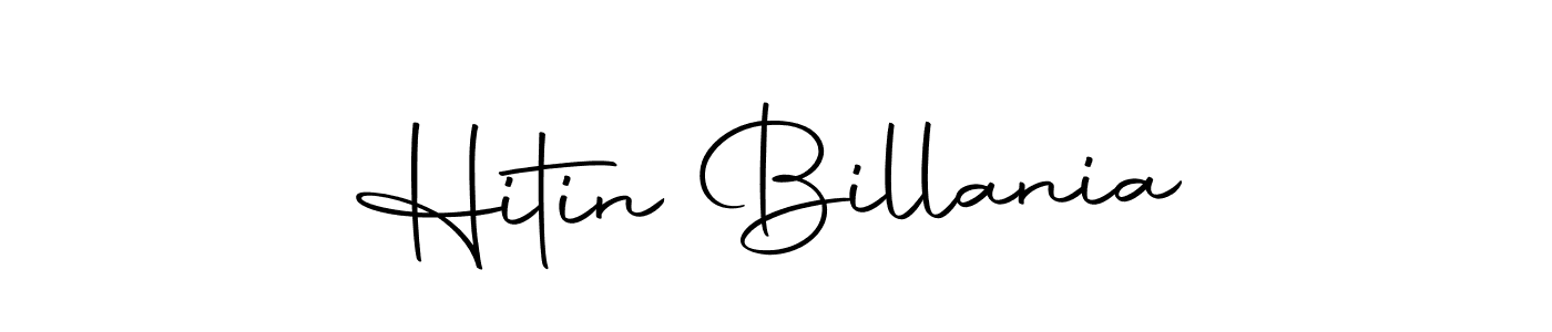 You can use this online signature creator to create a handwritten signature for the name Hitin Billania. This is the best online autograph maker. Hitin Billania signature style 10 images and pictures png